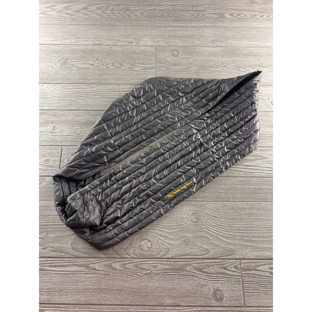 Big Agnes Puffer Scarf Black Quilted Insulated Ripstop Nylon Winter Outdoor